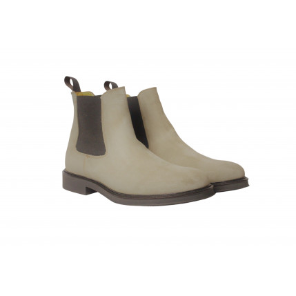 Chelsea Boots Cam Taupe Gomma