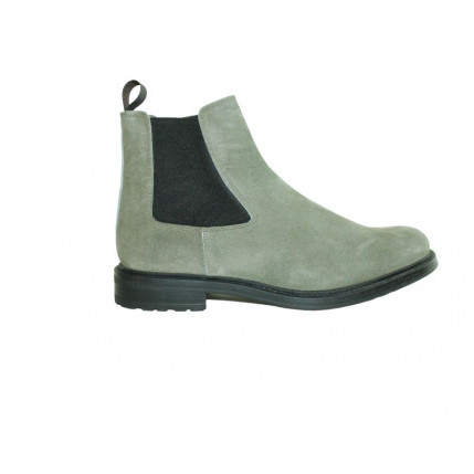 Chelsea Boots Cam Olive Gomma